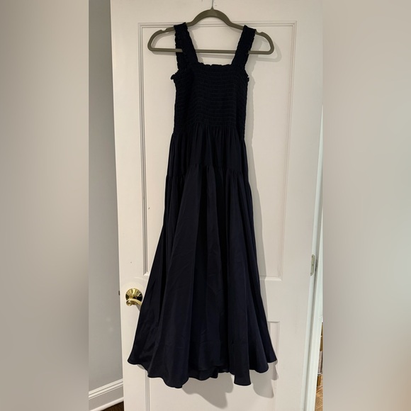 La Ligne Navy Silk Dress size Small - Picture 4 of 4